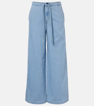 Ag Cali Wide-leg Jeans In Blue
