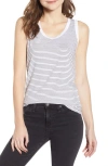 AG CAMBRIA STRIPE FITTED TANK