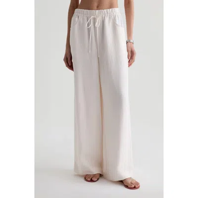 Ag Century Drawstring Pants In White