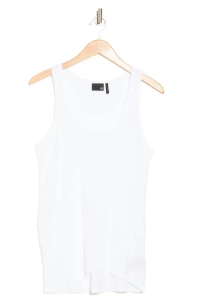 Ag Cesium Cotton Tank In White