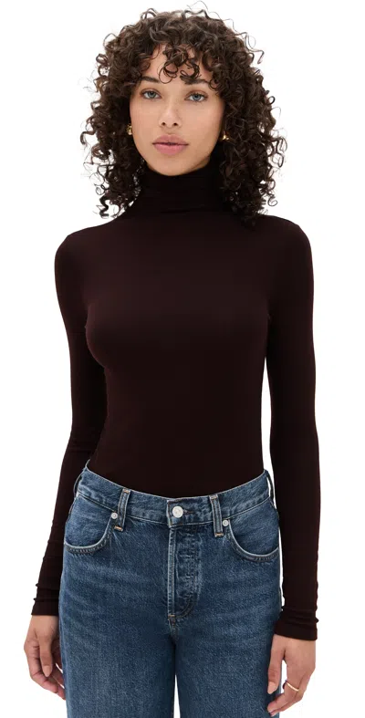 Ag Chels Turtleneck Coffee Bean In Brown
