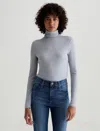 Ag Chels Turtleneck In White Sands