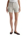 Ag Jude Stretch Twill Shorts In Pumice