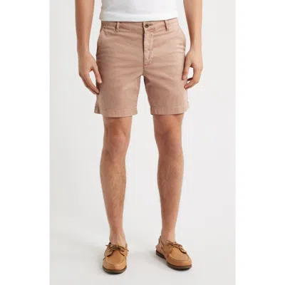 Ag Cipher 7-inch Chino Shorts In Brown