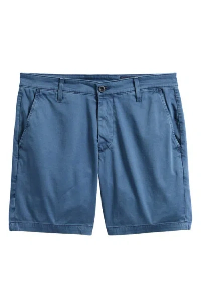 Ag Cipher 7-inch Chino Shorts In Sulfur Majestic Blue