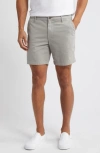 Ag Cipher 7-inch Chino Shorts In Aero Grey