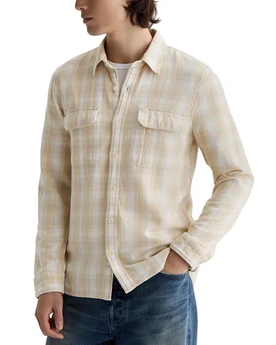 Ag Classic Fit Curtis Work Shirt In Neutral