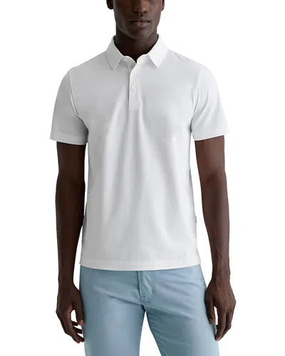 Ag Classic Fit Polo Shirt In White