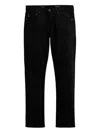 Ag Everett Slim Straight Jeans In Black