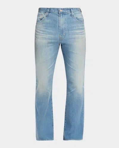 Ag Clint Stretch-denim Boot-cut Jeans In Blue