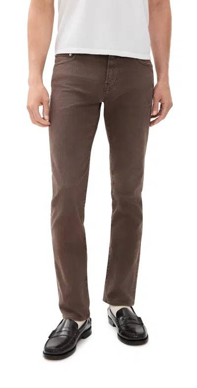 Ag Cloud Soft Denim Jeans 7 Years Sulfur Brown Slate