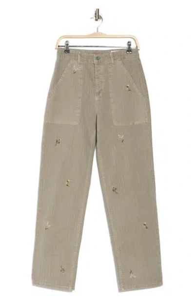 Ag Clove Fatigue Pants In Super Bloom Rocky River