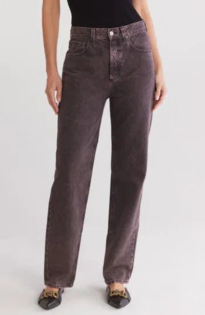 Ag Clove High Waist Straight Leg Jeans In Downhill
