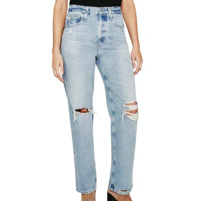 Ag Clove Straight Leg Jeans In 21 Years Performer In Multi