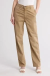 Ag Clove Trouser Pants In Sulfur Vinte Khaki