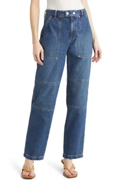 Ag Clove Workwear Jeans In Blue