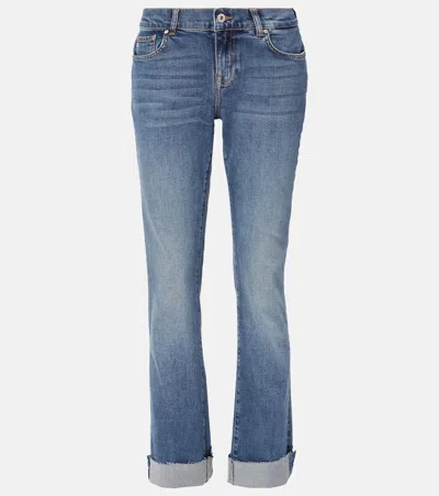 Ag Cologne Capri Jeans In Blue