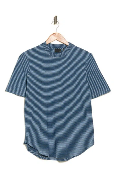 Ag Cone Stripe Cotton T-shirt In Ikdten