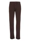 Ag Corduroy Trousers In Brown