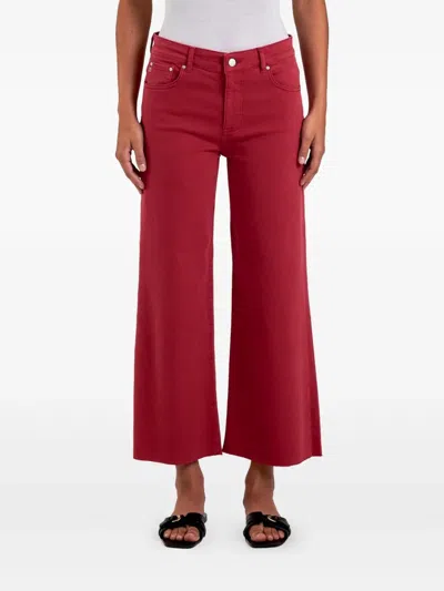 AG COTTON-BLEND CROPPED JEANS