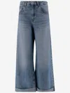 Ag Jeans With Belt Loops In Blue