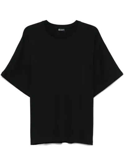 Ag Cotton T-shirt In Black