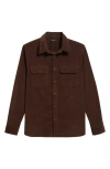 Ag Curtis Classic Fit Button-up Work Shirt In Burgundy