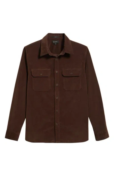 Ag Curtis Classic Fit Button-up Work Shirt In Burgundy