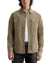 Ag Curtis Corduroy Work Shirt In Brown