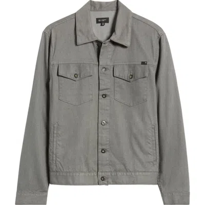 Ag Dart Denim Trucker Jacket In Flstone