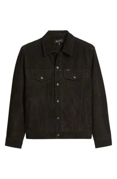 AG AG DART SUEDE TRUCKER JACKET