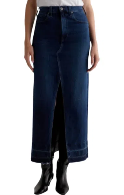 AG DAVINA SKIRT IN MIDNIGHT SUN WASH