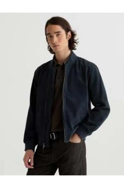 Ag Dayton Bomber Jacket In Midnight Chateau