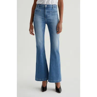Ag Desi High Waist Flare Jeans In Iris