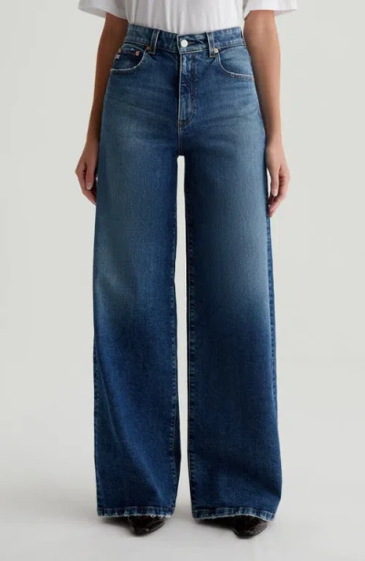 Ag Deven High Waist Ultra Wide Leg Jeans In 15 Years Firenze