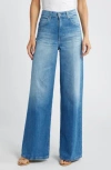 Ag Melinda Pleated Wide Leg Jeans