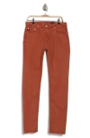 Ag Dylan Skinny Fit Pants In Brown