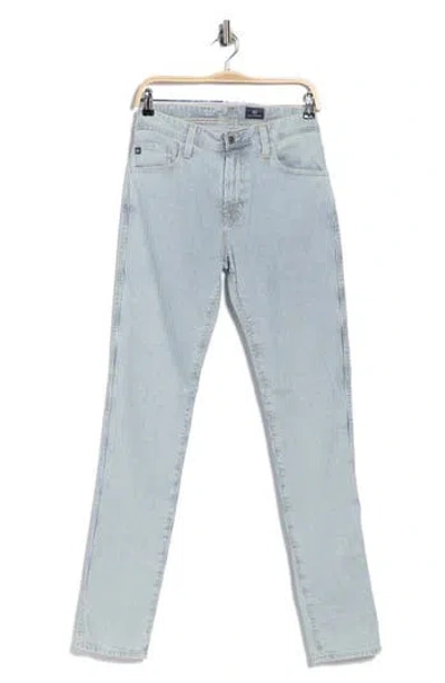 Ag Dylan Striped Jeans In Blue