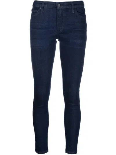 Ag The Farrah High Rise Skinny Jeans In Millstream