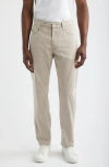 Ag Everett Commuter Performance Slim Straight Pants In Neutral