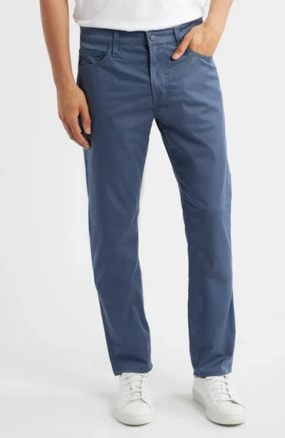 Ag Everett Commuter Performance Slim Straight Pants In Blue