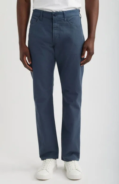 Ag Everett Commuter Performance Slim Straight Pants In Blue