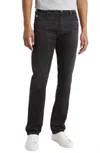 Ag Everett Denim Slim Straight Jean In 1 Year Black Hills In Black
