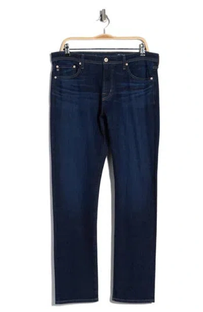 Ag Everett Slim Straight Fit Jeans In Blue