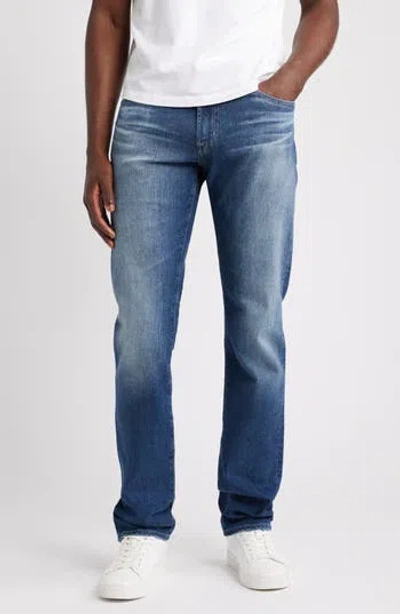 Ag Everett Slim Straight Fit Jeans In Blue