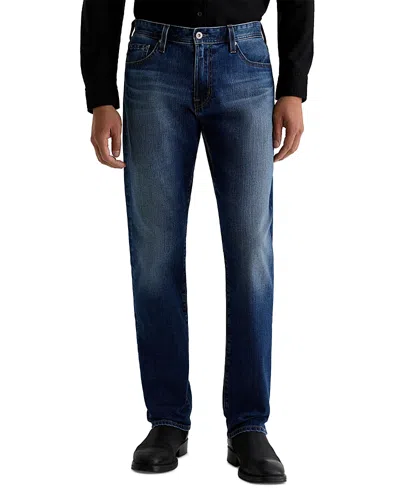 Ag Everett Slim Straight Fit Jeans In Bolton Blue