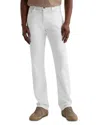 Ag Everett Slim Straight Fit Jeans In Pristine White