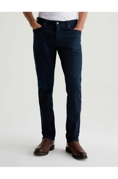 Ag Everett Slim Straight Jean In Bundled In Blue