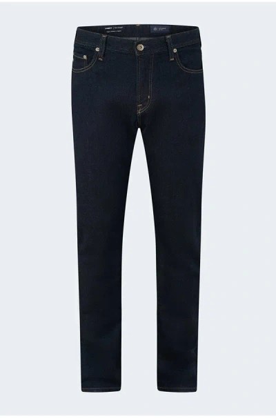 Ag Everett Slim Straight Jean In Monument In Blue
