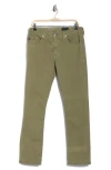 Ag Everett Slim Straight Jeans In Animal Print